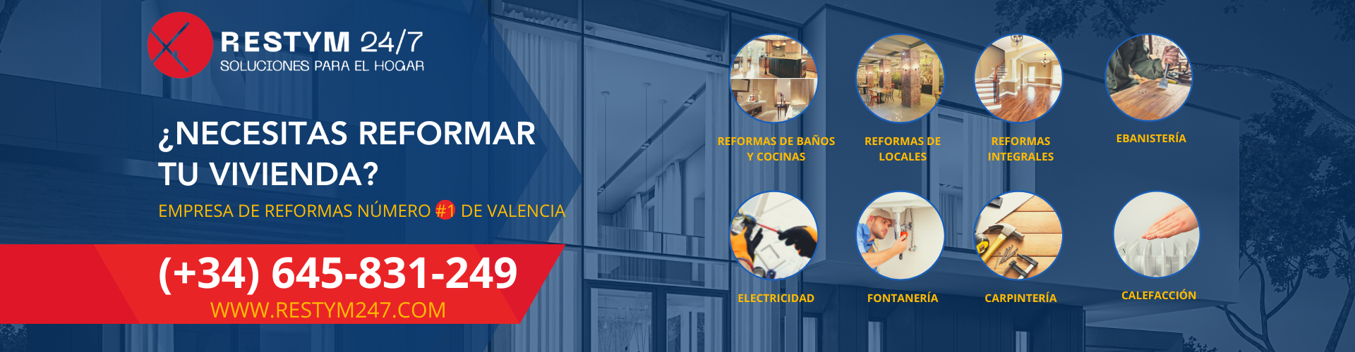 Descubre cómo nuestra empresa de reformas en Valencia puede transformar tu hogar: Reformas integrales de alta calidad a medida
